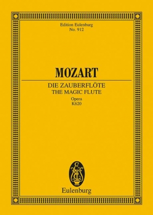 Die Zauberflte KV620 Oper in 2 Aufzgen Studienpartitur  (dt)