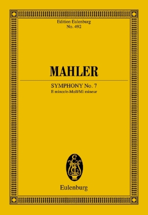 Sinfonie e-Moll Nr.7 fr Orchester Studienpartitur