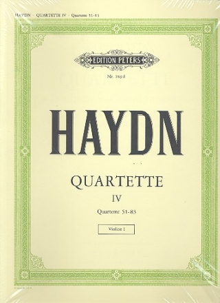 Streichquartette Band 4 (Nr.51-83) fr Streichquartett Stimmen