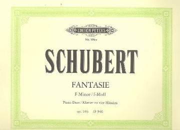 Fantasie f-Moll D940 op.103 fr Klavier zu 4 Hnden