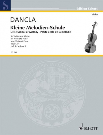 Kleine Melodienschule op.123 Band 1 für Violine und Klavier