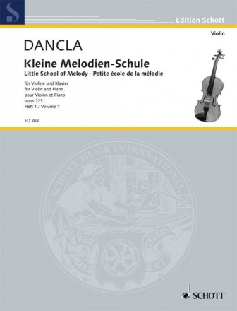 Kleine Melodienschule op.123 Band 1 fr Violine und Klavier