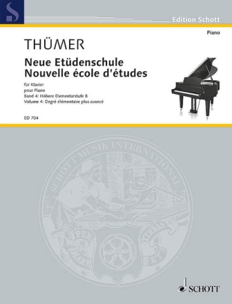 Thuemer, Otto: Neue Etüdenschule Band 4 für Klavier