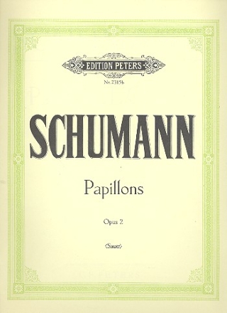 Papillons op.2 fr Klavier