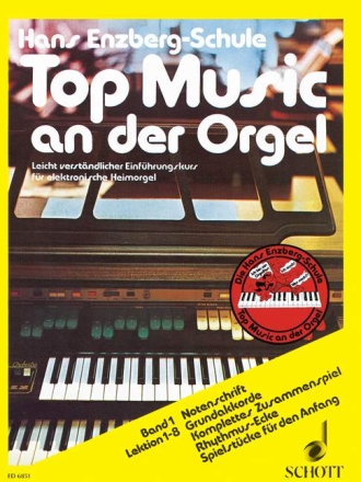 Top Music an der Orgel Band 1 fr Elektronische Orgel