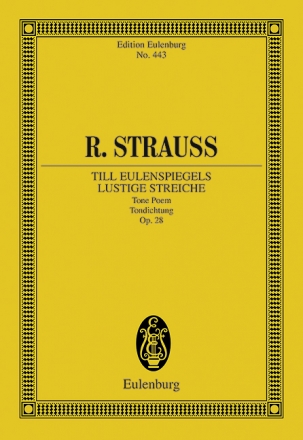 Till Eulenspiegels lustige Streiche op.28 fr Orchester Studienpartitur