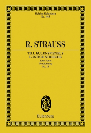 Till Eulenspiegels lustige Streiche op.28 fr Orchester Studienpartitur