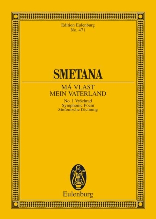 Vysehrad Sinfonische Dichtung fr Orchester Studienpartitur