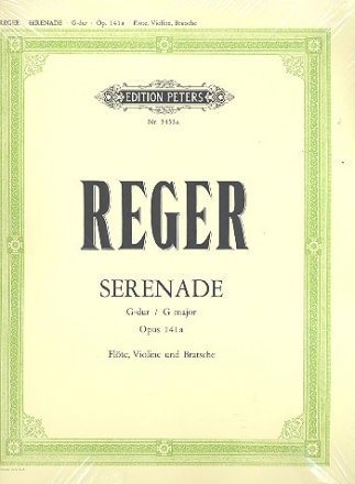 Serenade G-Dur op.141a fr Flte, Violine und Viola Stimmen