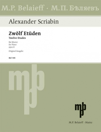 12 Etden op.8 fr Klavier
