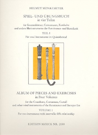 Spiel und Übungsbuch Band 1 für 2 Instrumente im Oktavabstand Spielpartitur
