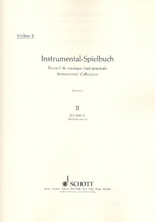 Instrumental-Spielbuch Band 2 fr Orchester Violine 2