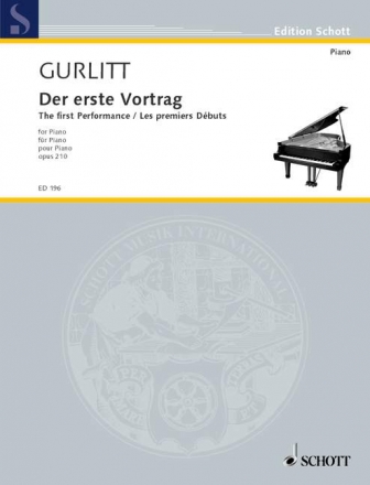 Der erste Vortrag op. 210 fr Klavier