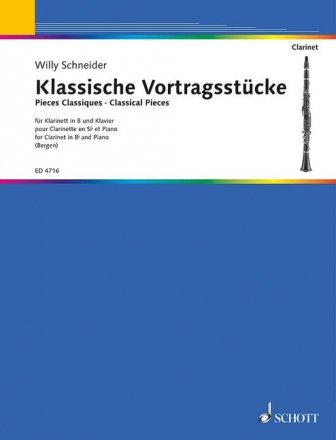 Klassische Vortragsstcke fr Klarinette und Klavier