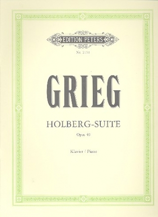 Aus Holbergs Zeit op.40 fr Klavier