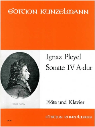 Sonate A-Dur Nr.4 fr Flte und Klavier