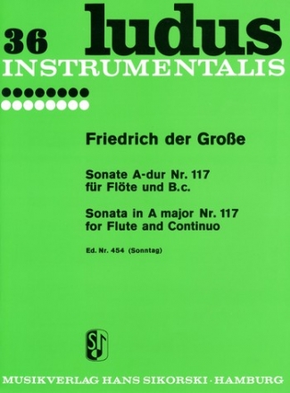 Sonate A-Dur op.117 fr Flte und Klavier