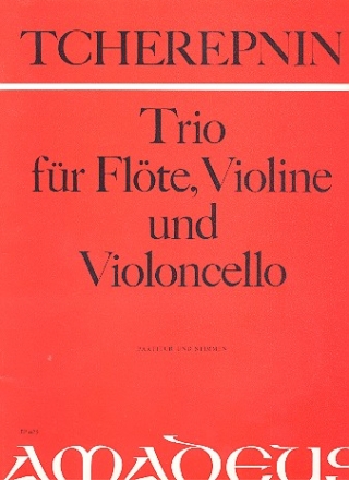 Kindertrio fr Flte, Violine und Violoncello Partitur und Stimmen