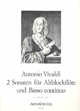 2 Sonaten  fr Altblockflte (Flte, Oboe, Violine) und BC