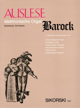 Barock fr E-Orgel