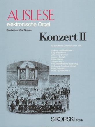 Auslese Konzert Band 2 fr E-Orgel