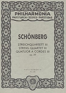 Streichquartett Nr.3 op.30 Studienpartitur 