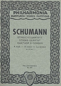 Streichquartett a-Moll op.41,1 Studienpartitur 