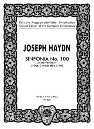 Sinfonie G-Dur Nr.100 Hob.I:100 fr Orchester Studienpartitur