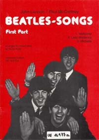 Beatles-Songs fr gem Chor Singpartitur (en)
