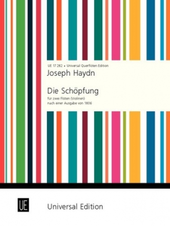 Die Schpfung fr 2 Flten Spielpartitur
