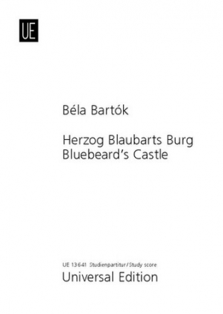 Herzog Blaubarts Burg Studienpartitur (dt/en)