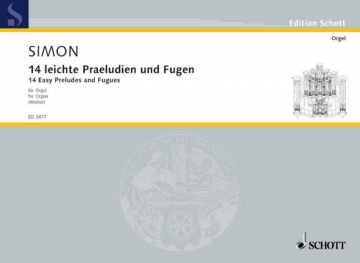 14 leichte Prludien und Fugen fr Orgel