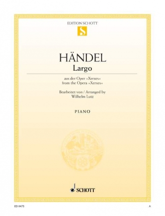 Largo fr Klavier Original-Ausgabe
