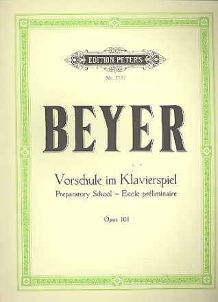 Vorschule im Klavierspiel op.101 fr Klavier