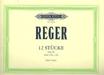 12 Orgelstcke op.80 Band 1 fr Orgel