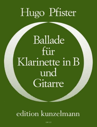 Ballade fr Klarinette in B und Gitarre