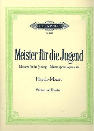 Meister für die Jugend Band 1 (Haydn - Mozart) für Violine und Klavier
