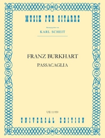 Passacaglia fr Gitarre