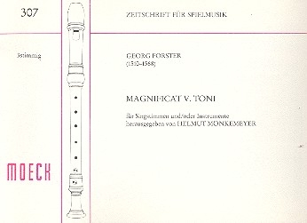 Magnificat quinti toni fr Singstimmen und (oder) Instrumente Partitur
