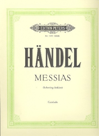 Der Messias HWV56 fr Soli, Chor und Orchester Cembalo