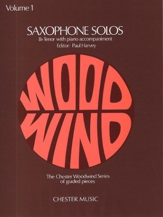 Saxophone solos vol.1 for saxophone and piano