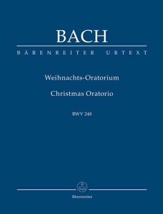 Weihnachtsoratorium BWV248 fr Soli, Chor und Orchester Studienpartitur