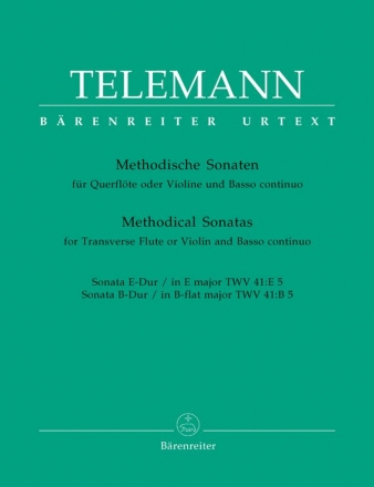 Methodische Sonaten Band 5 fr Violine (Fl) und Bc