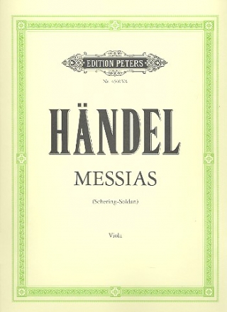 Der Messias HWV56 fr Soli, Chor und Orchester Viola