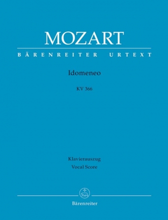 Idomeneo KV366  Klavierauszug (it/dt)