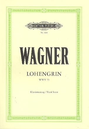 Lohengrin  Klavierauszug