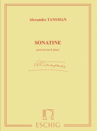 Sonatine pour basson et piano