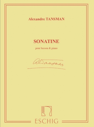 Sonatine pour basson et piano