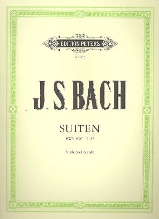 6 Suiten BWV1007-1012 fr Violoncello solo