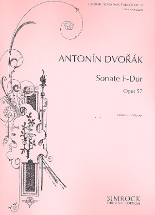 Sonate F-Dur op.57 fr Violine und Klavier